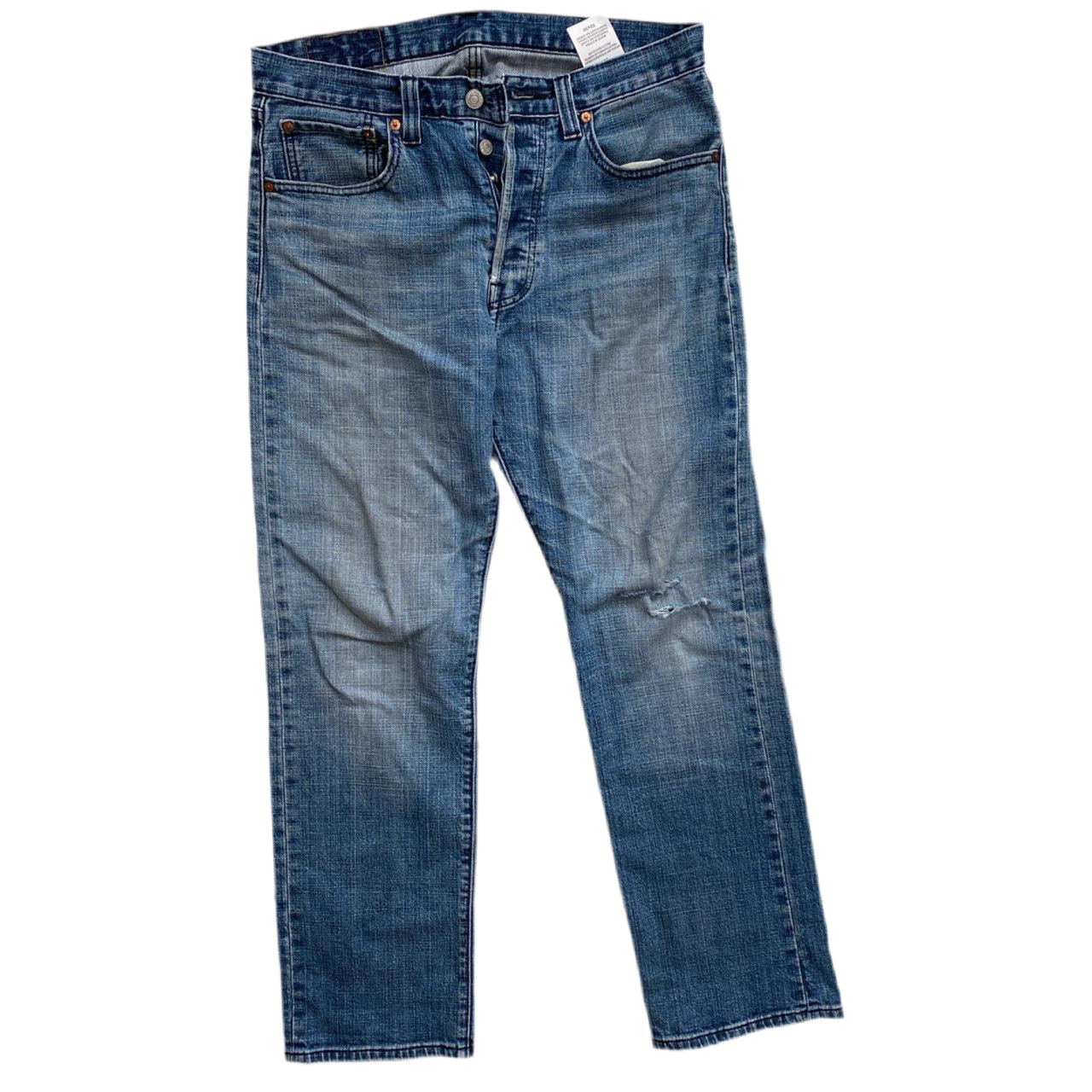 Levis 501 Blue Jeans (32W)