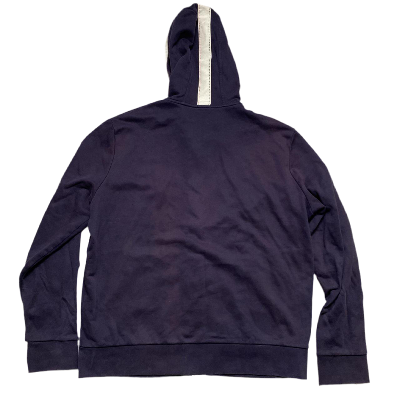 Moncler Navy and White Hoodie (3XL)