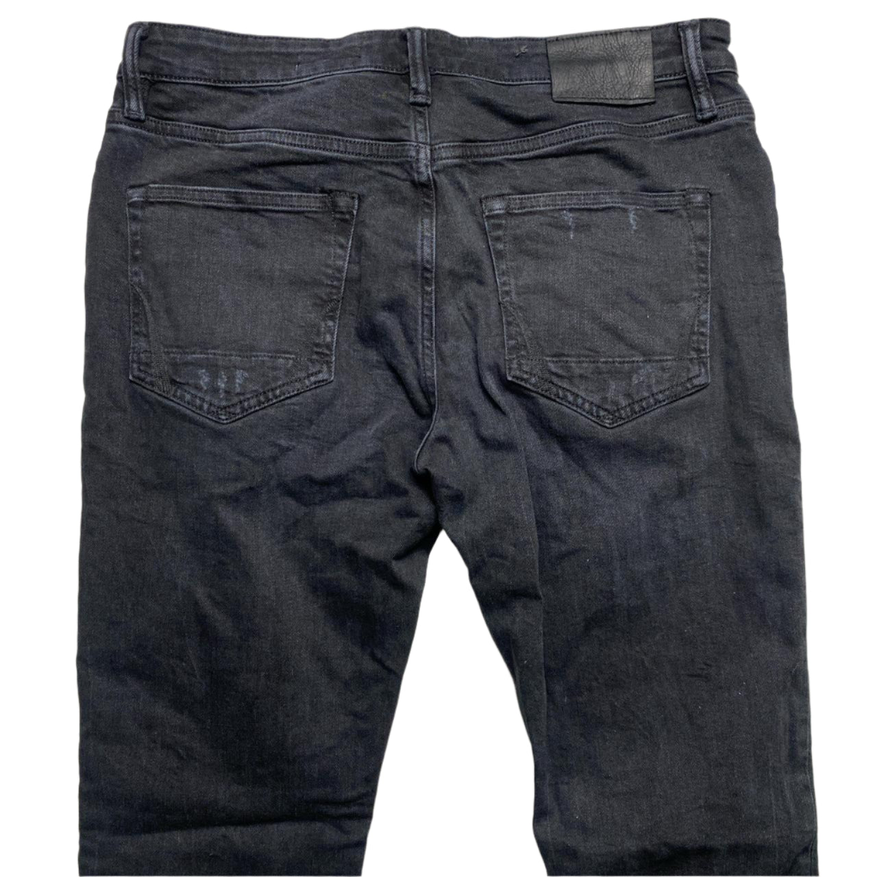 AllSaints Black Rex Slim Jeans (31W)