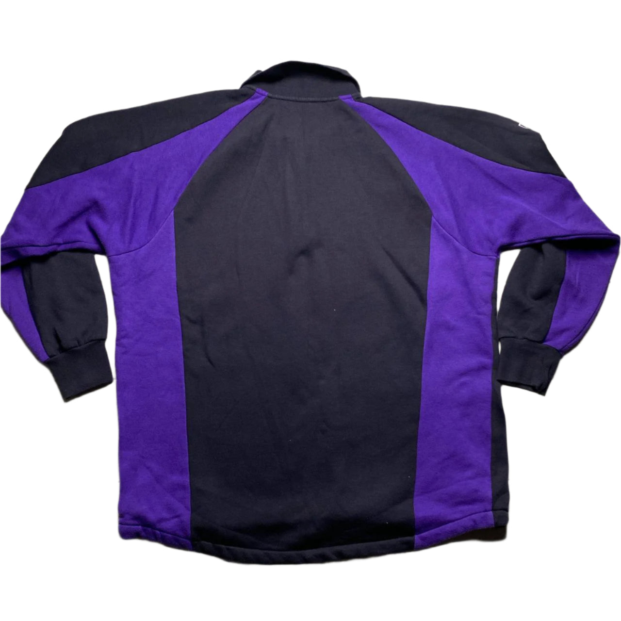 FedEx Black and Purple Quarter Zip Jumper (L)