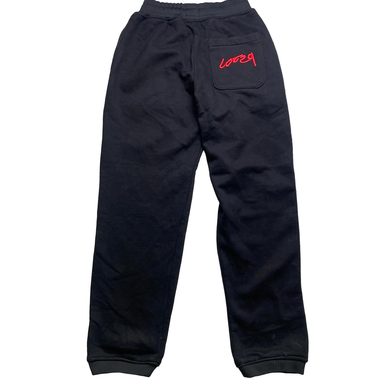 Lot 29 Looney Tunes Taz Tazmanian Devil Black White and Red Baggy Joggers (S)