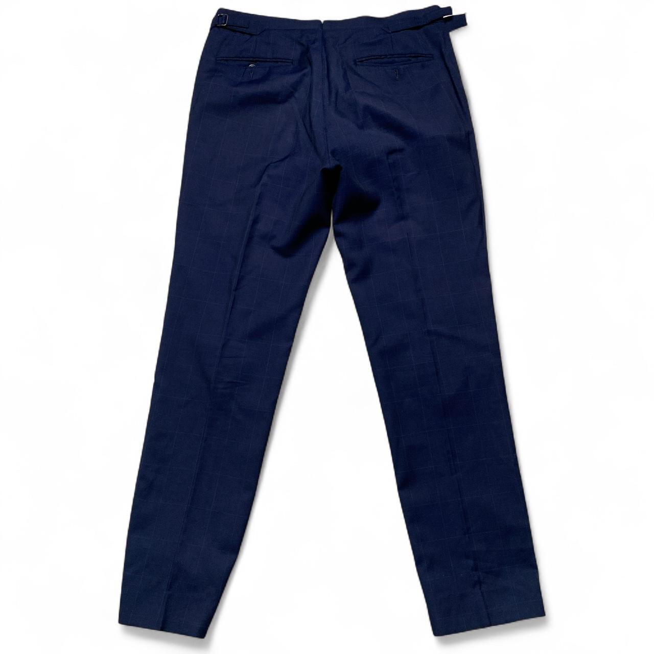 Polo Ralph Lauren Navy Pin Striped Full Two Piece Suit (M)