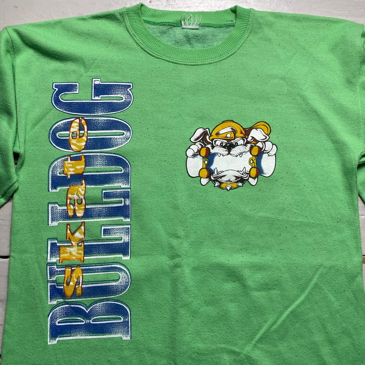 Bulldog Skate Vintage 90’s Green Jumper