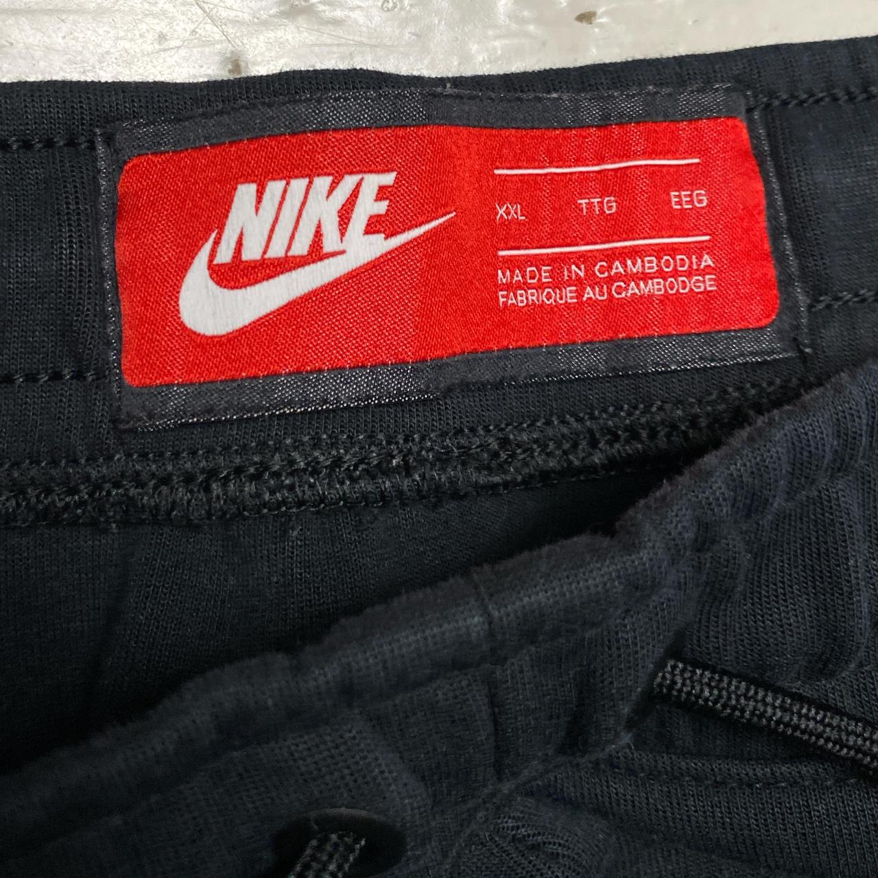 Nike Tech Fleece Black Joggers (2XL)