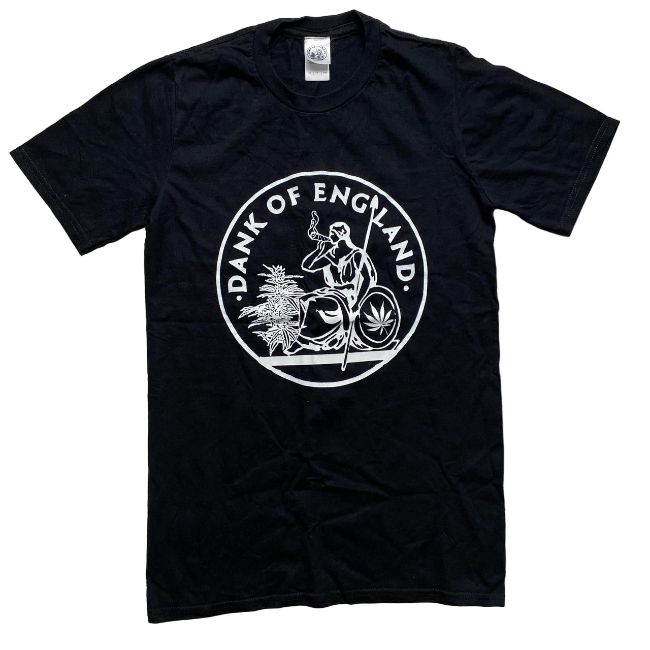 Dank Of England Black and White Black the Ripper T Shirt (S)