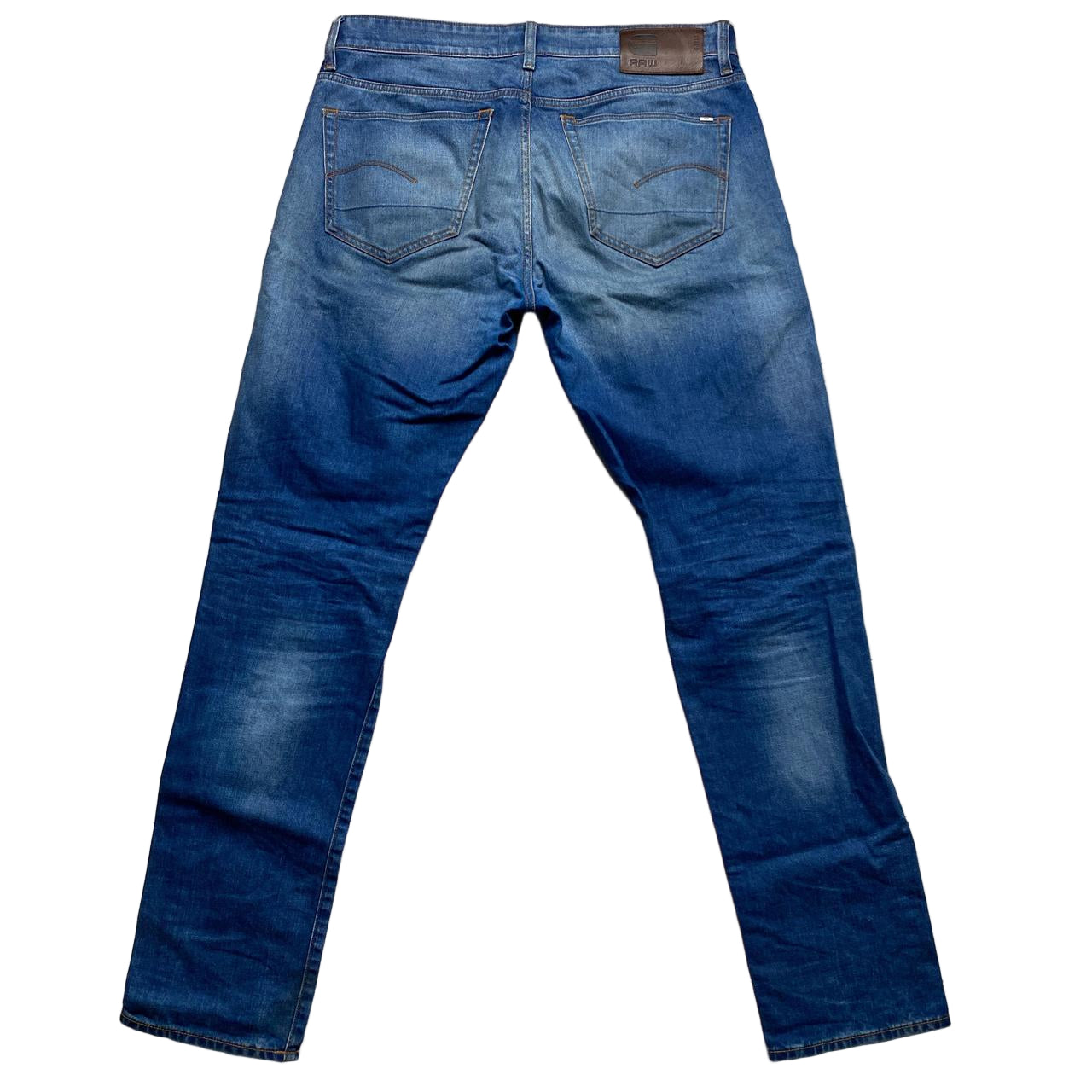 G Star 3301 Raw Blue Jeans (34W)