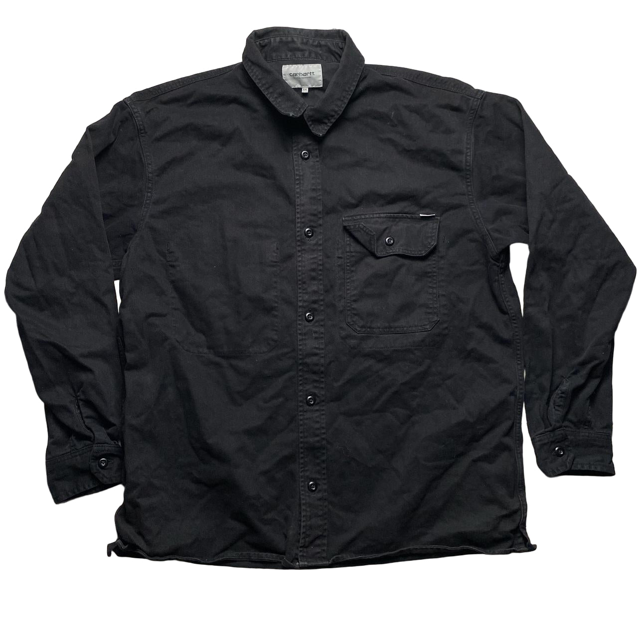 Carhartt Black Thick Long Sleeve Reno Shirt (2XL)