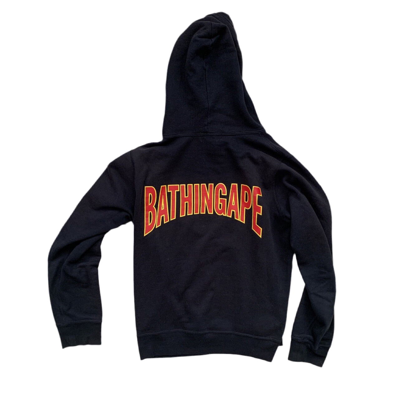 BAPE Black Spellout Hoodie (S)