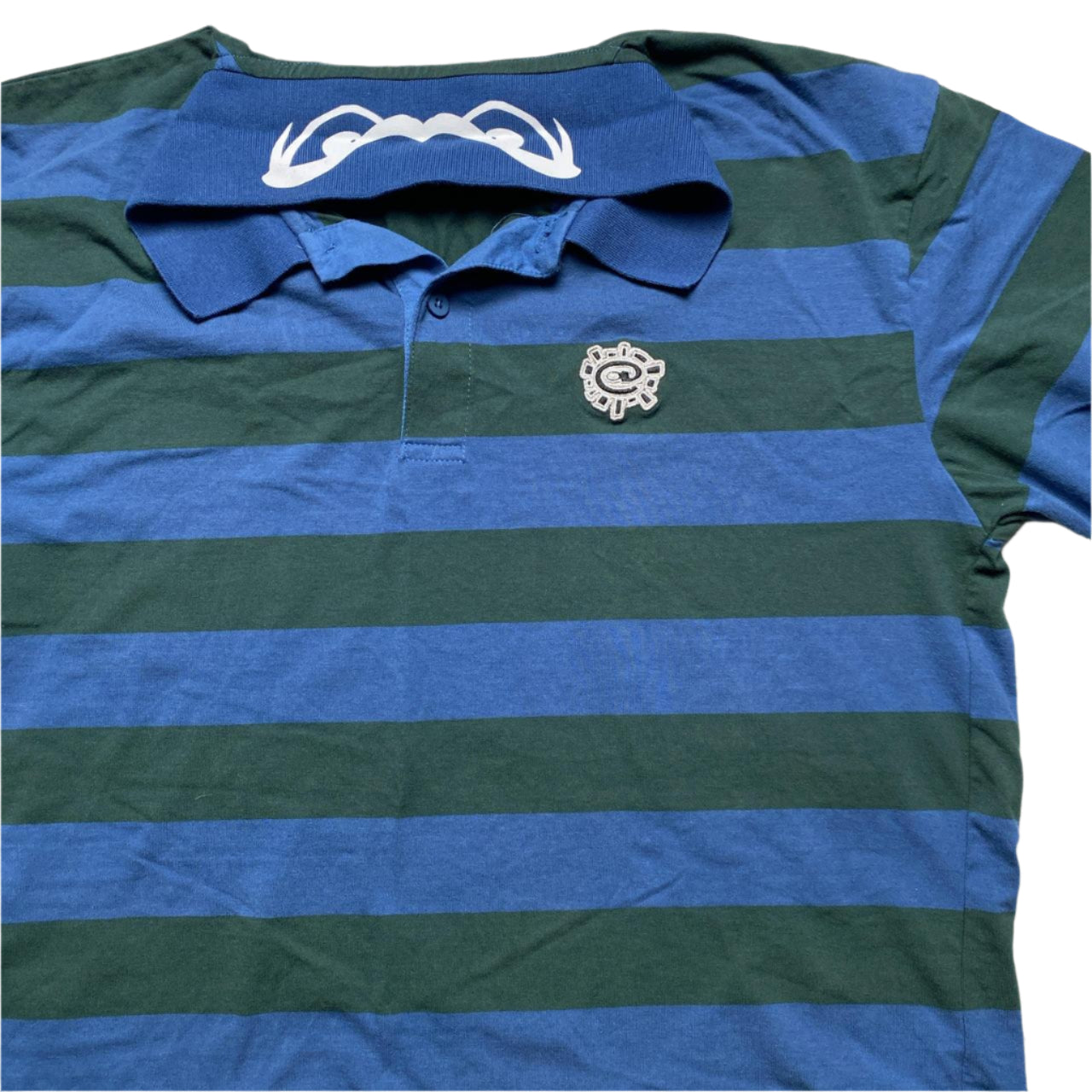 Always Do What You Should Do Blue and Green Lake Elsinore Polo Shirt (M)