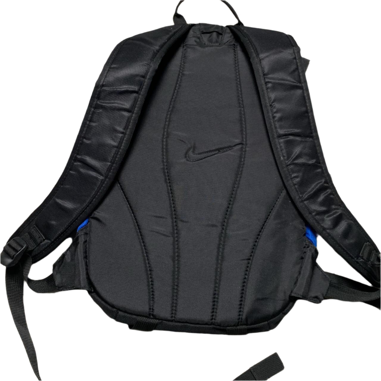 Nike Shox Vintage Y2K Black Grey ad Blue Backpack Bag Rucksack