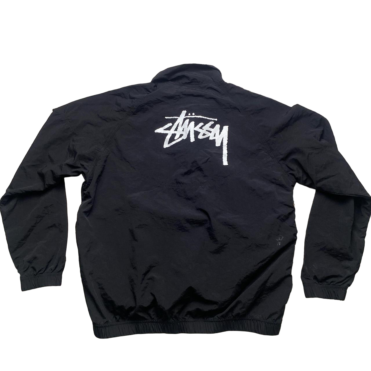 Nike Stussy Black and White Windbreaker (M)
