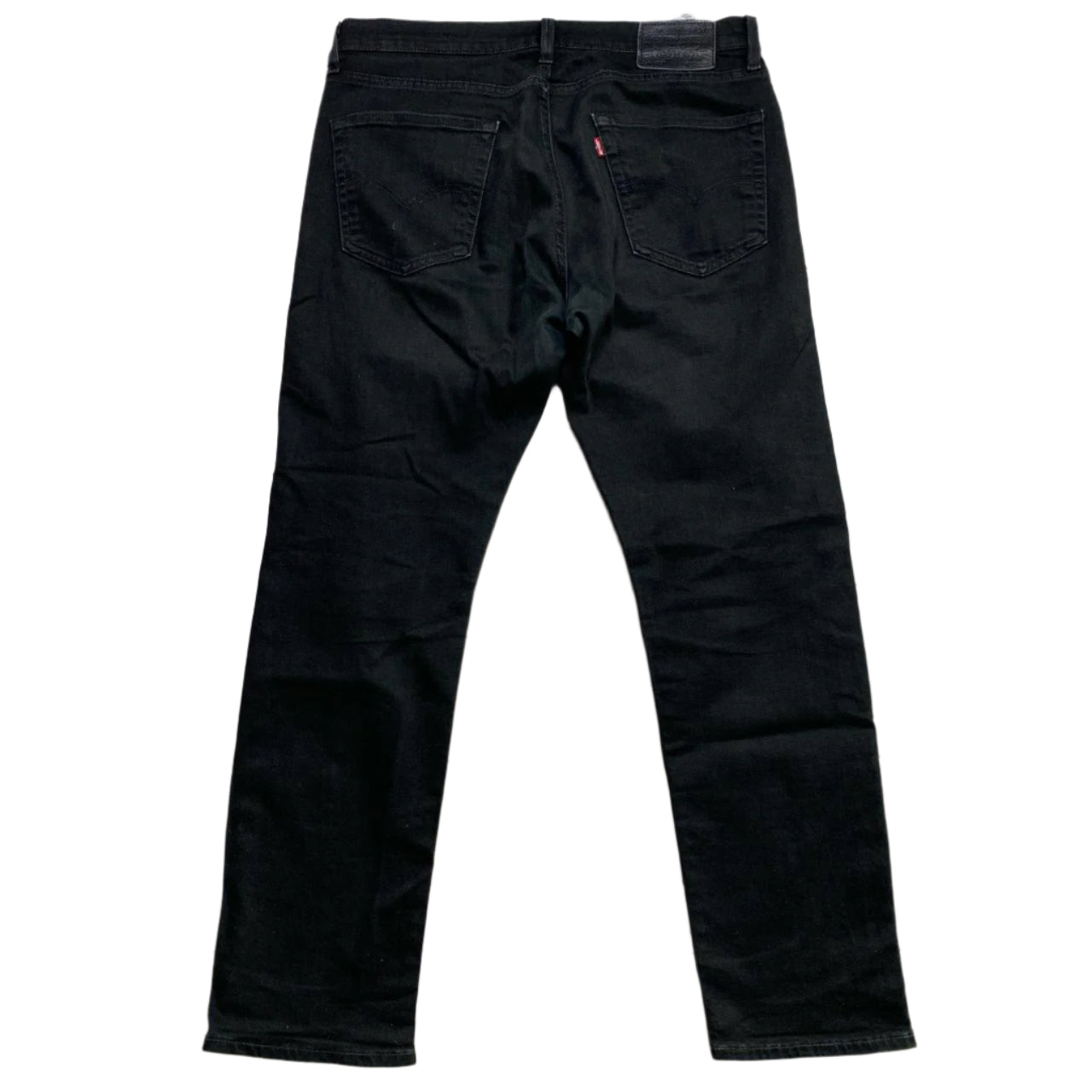 Levis 502 Slim Fit Black Jeans (32W)