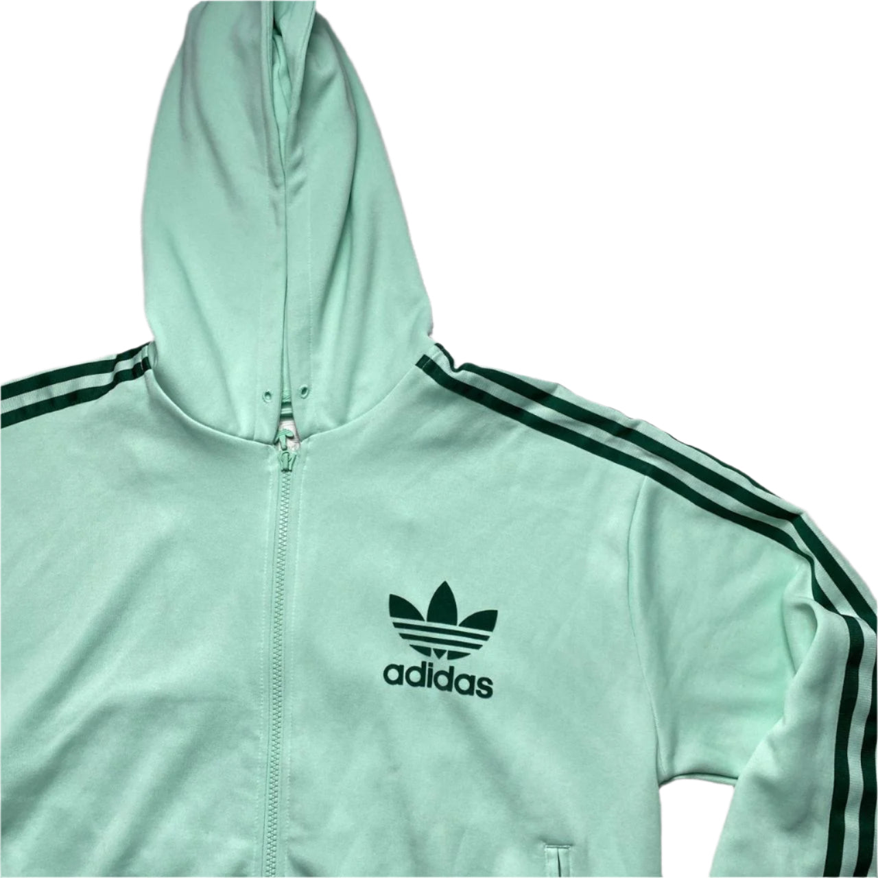 Adidas Originals Mint Green Hoodie (L)