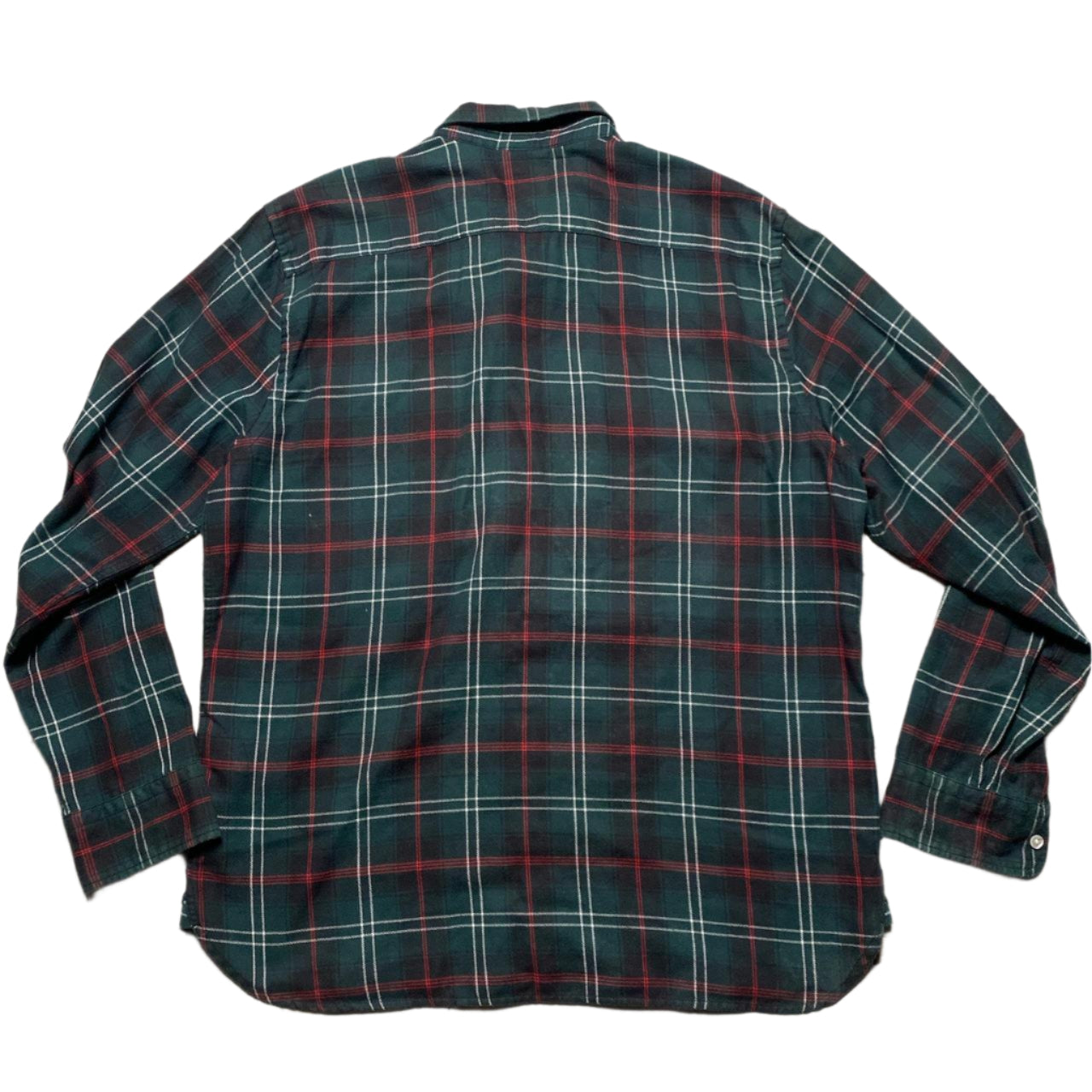 Levis Plaid Shirt Green Red and White (XL)