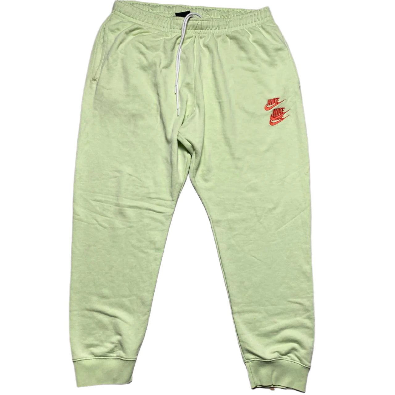 Nike Green and Orange Multi Swoosh Joggers (2XL