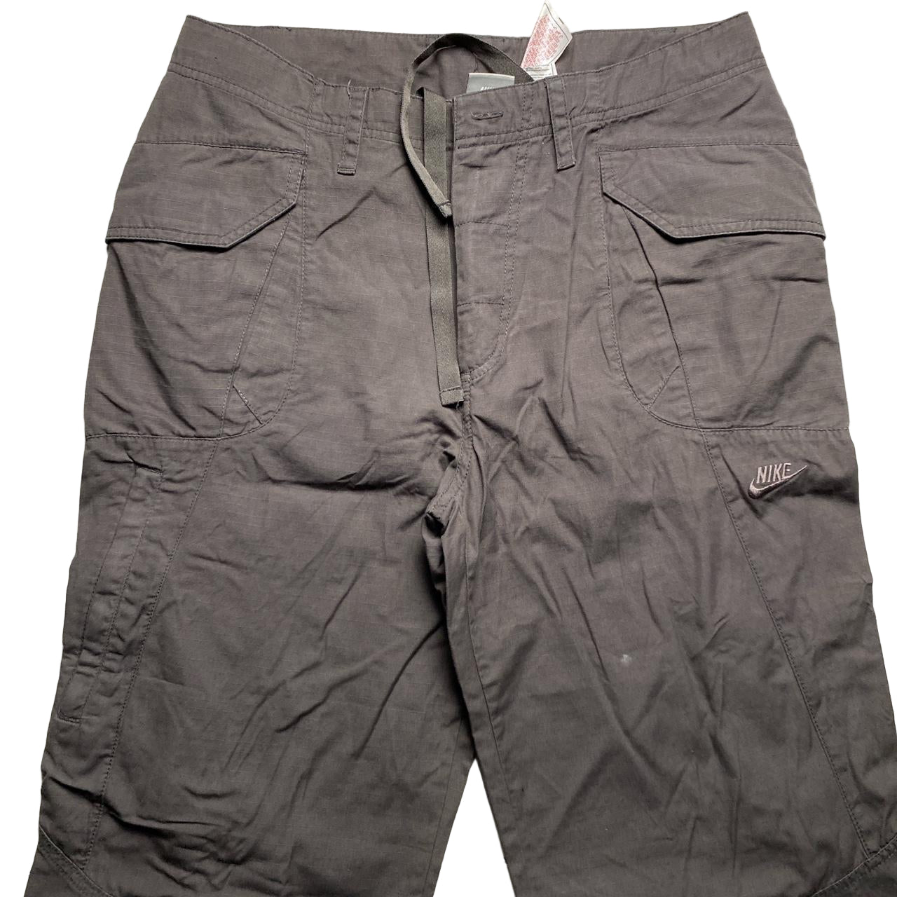 Nike Vintage Baggy Brown Cargo Combat Trousers (34W)