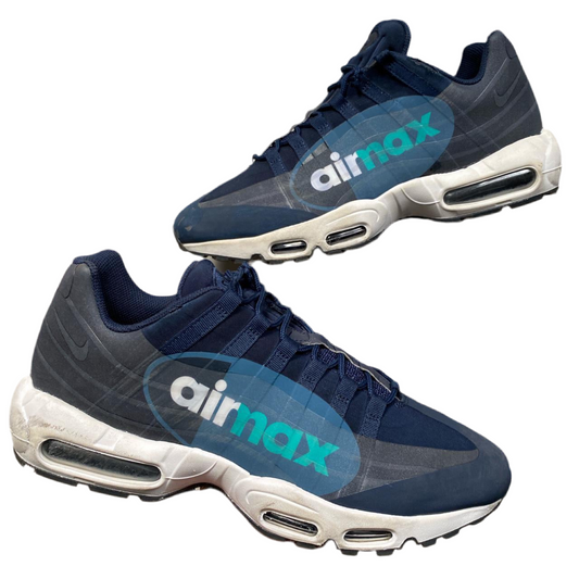 Nike Air Max 95 Navy and White (UK 10.5)