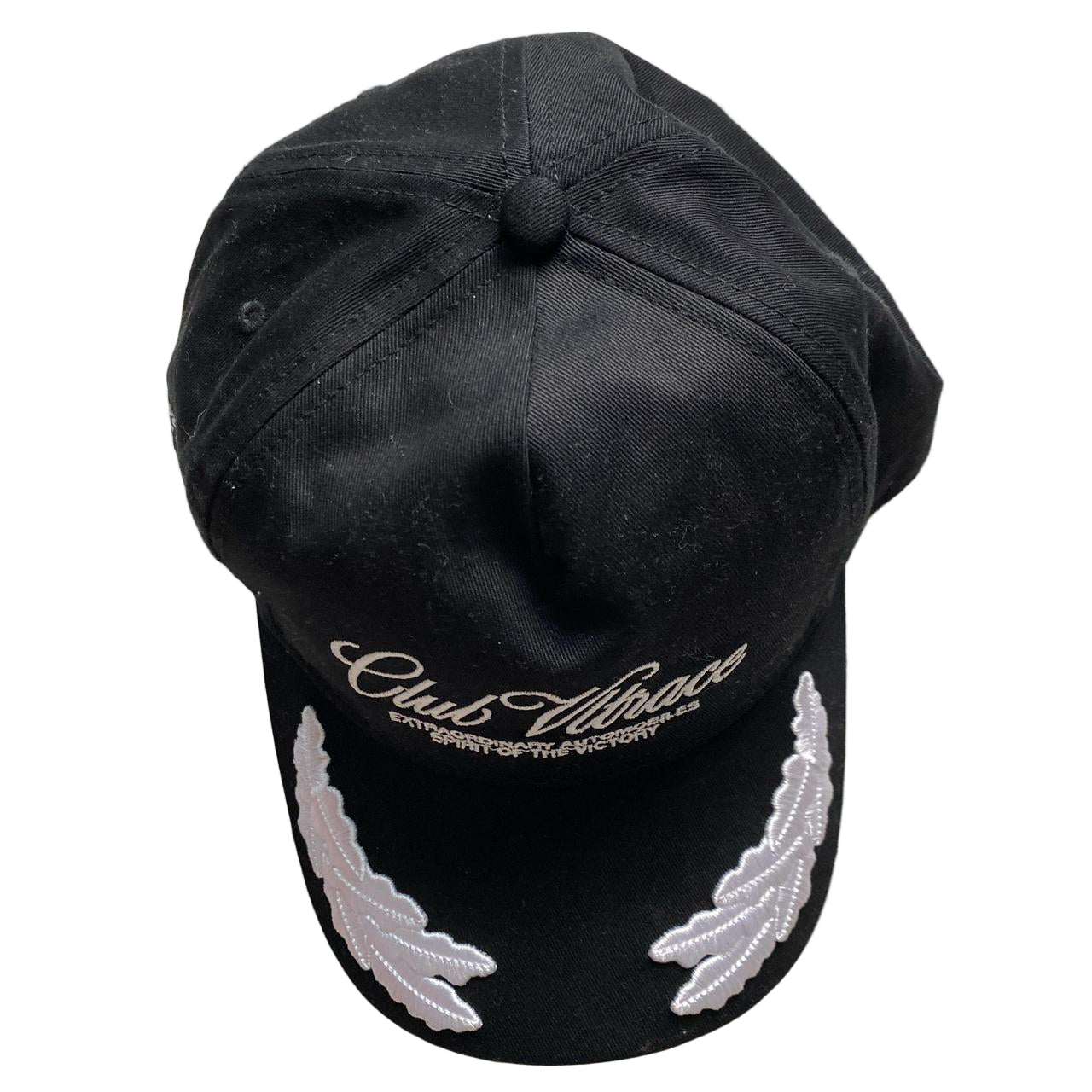 Club Ultrace Vintage Black and White Winners Racing Cap