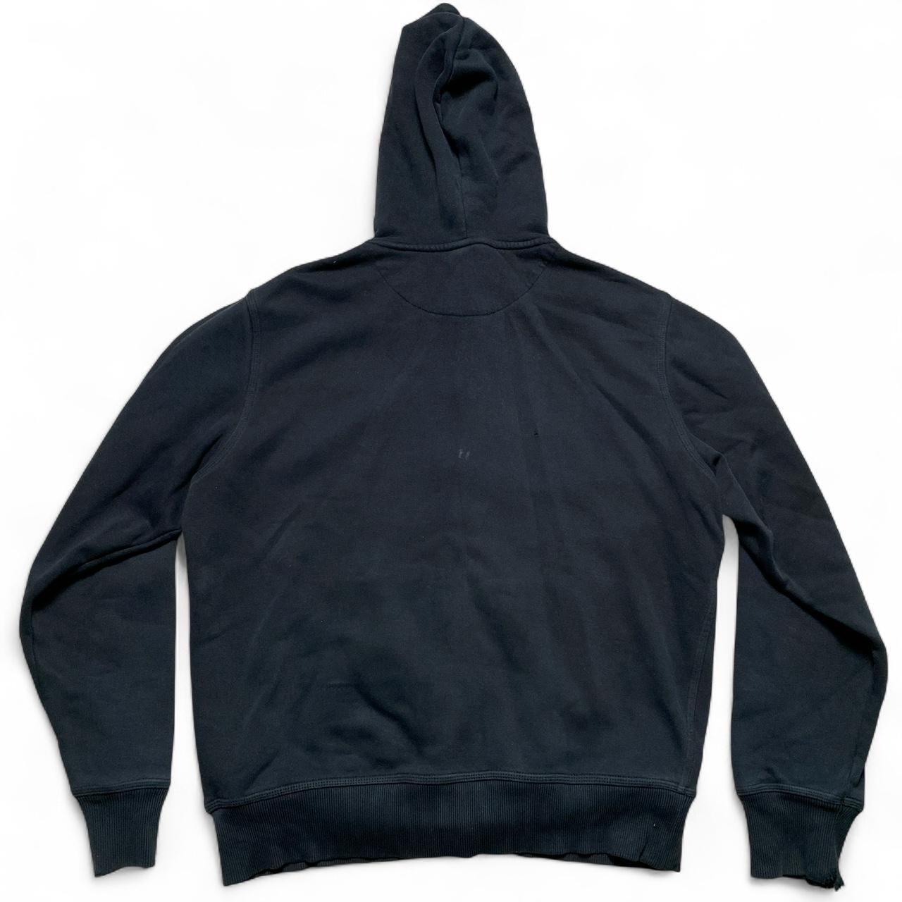 Nike Black and Gold Swoosh Hoodie (L)