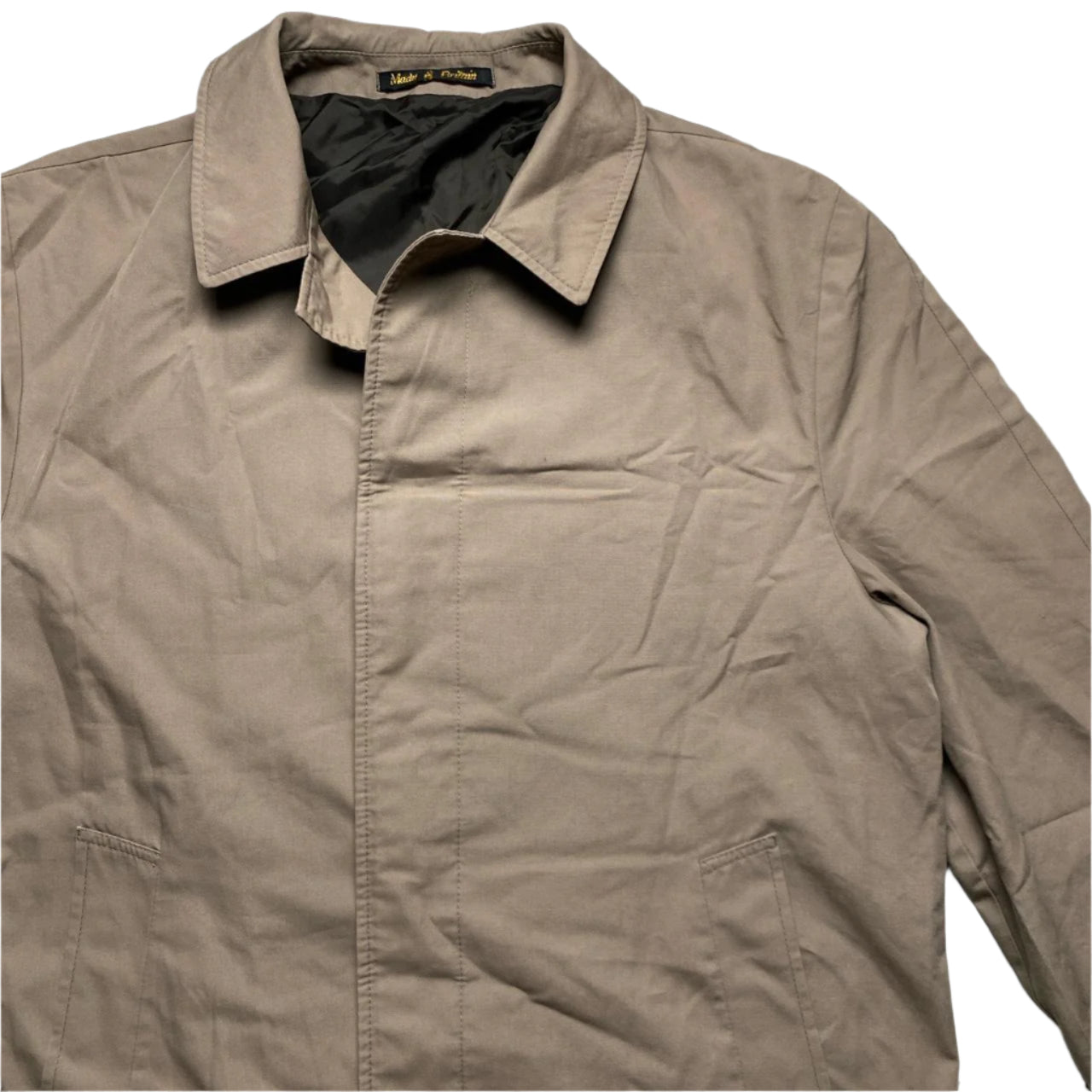 Dunn and Co Vintage Water Resistant Long Trench Coat (L)