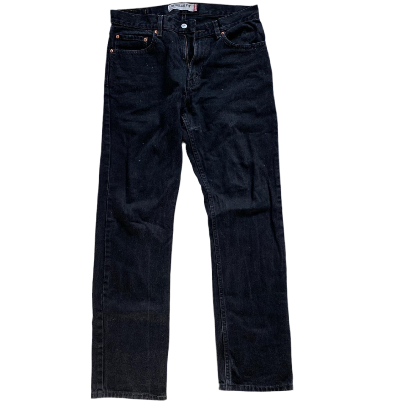 Levis 505 Black Jeans (32W)