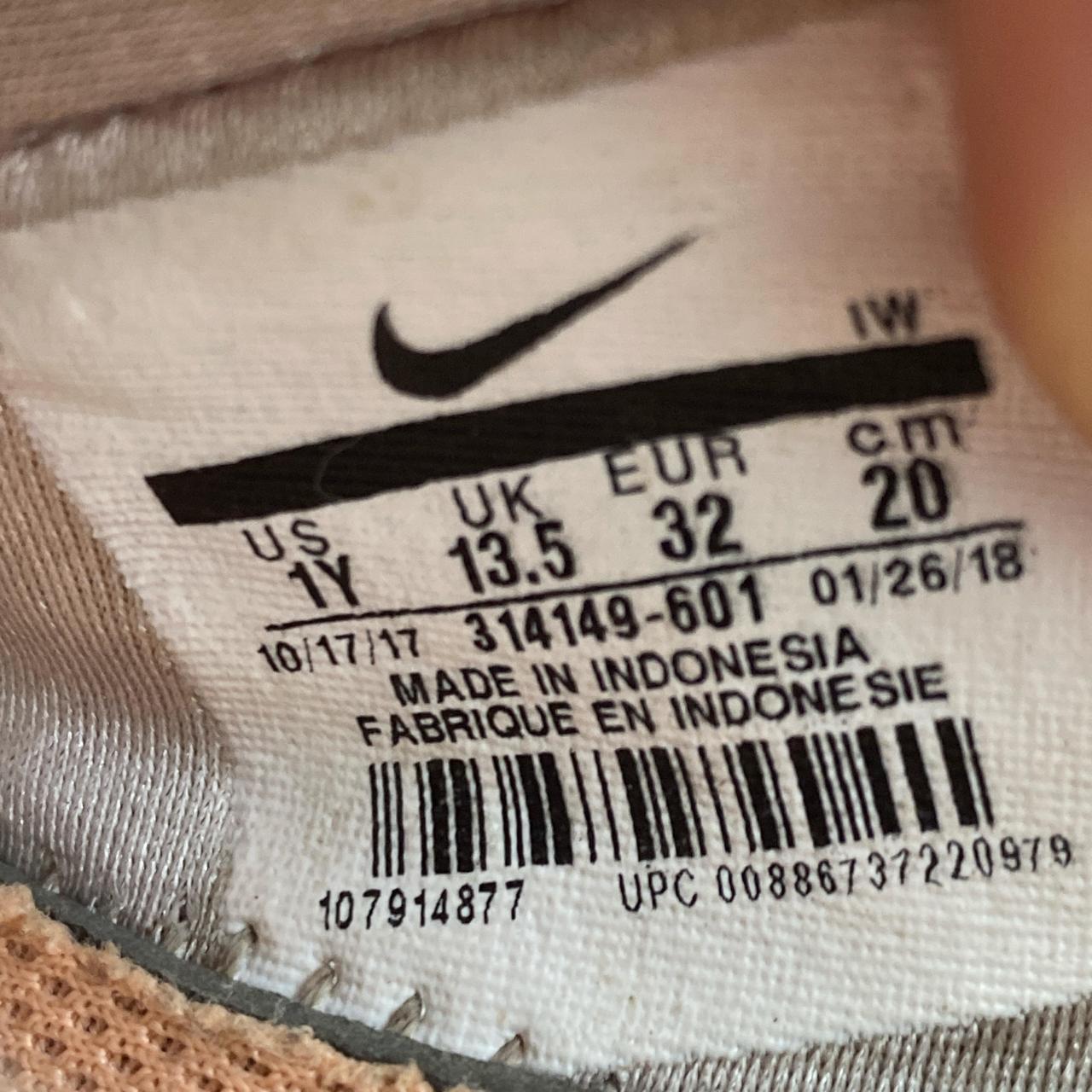 Nike Air Rift Non Split Tabi Toe Kids Pink Trainers (UK 13.5)