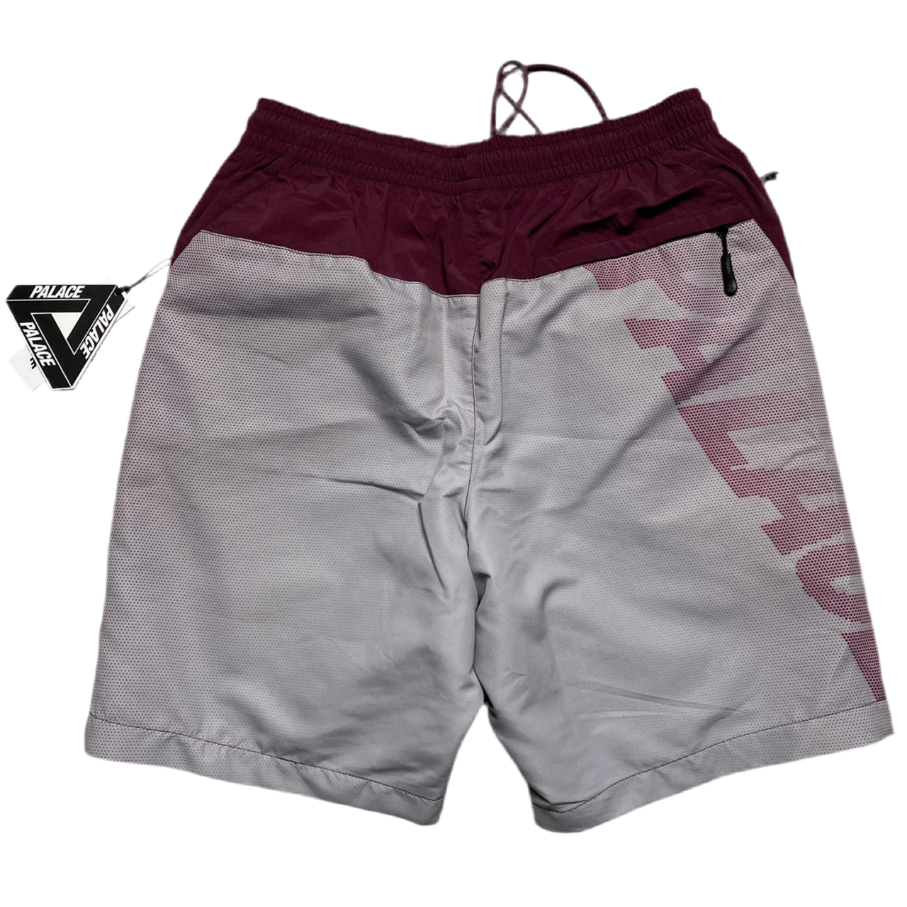 Palace Fade Shell Nylon Shorts Purple and Grey (S)
