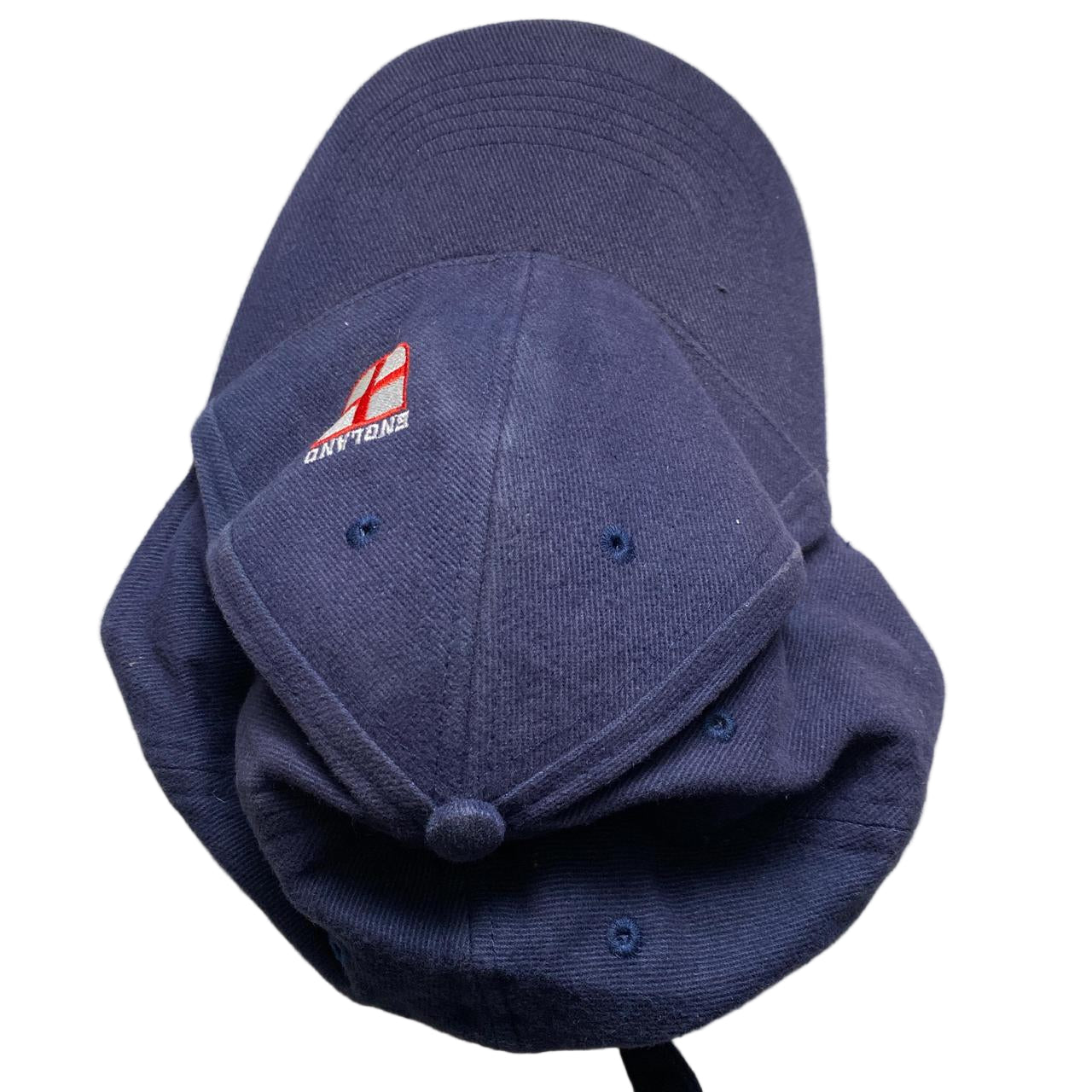 England Navy White and Red Football Baseball Cap
