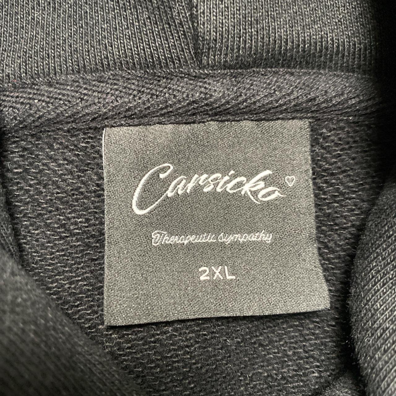 Carsicko Black and White Hoodie (2XL)