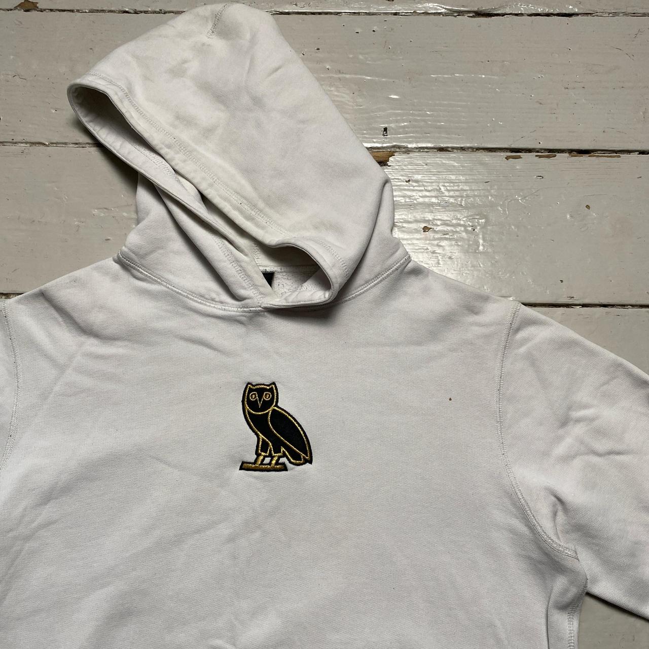 Octobers Very Own OVO Drake White Gold and Black Hoodie