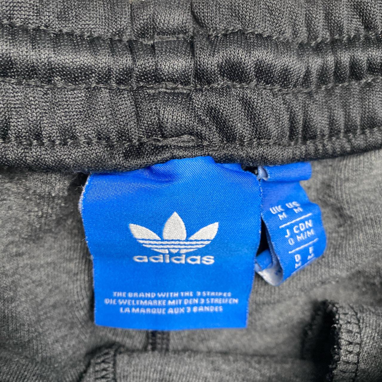 Adidas Black and White SST Jogger Bottoms (M)