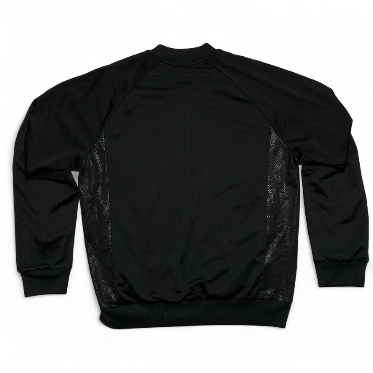 Adidas Superstar SST Black Snake Skin Tracksuit Jacket (XL)