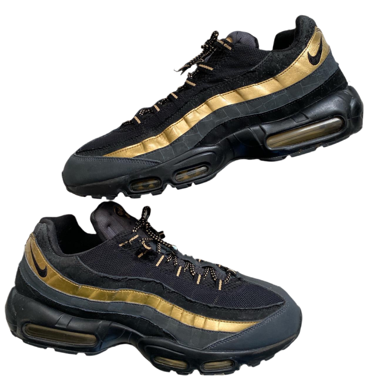 Nike Air Max 95 Black and Gold (UK 12)
