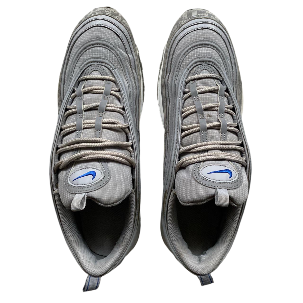 Nike Air Max 97 Silver and Blue (UK 11)