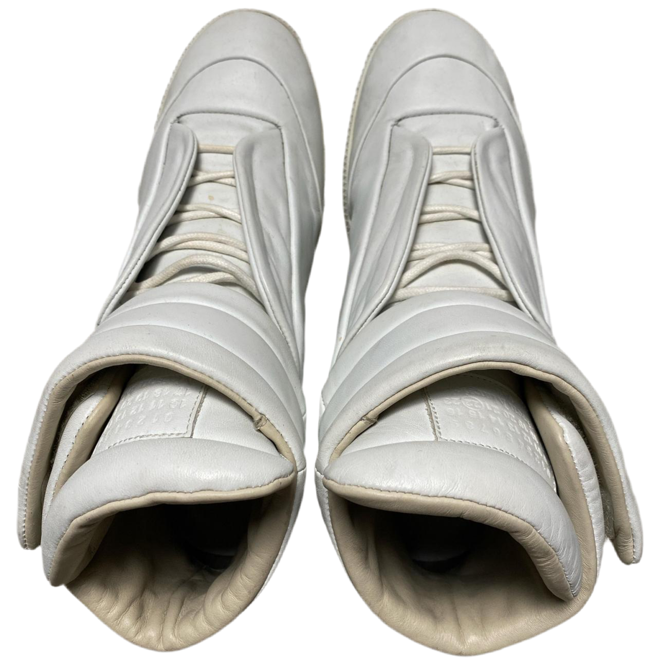 Margiela Future White Boot high top Trainers (UK 9)