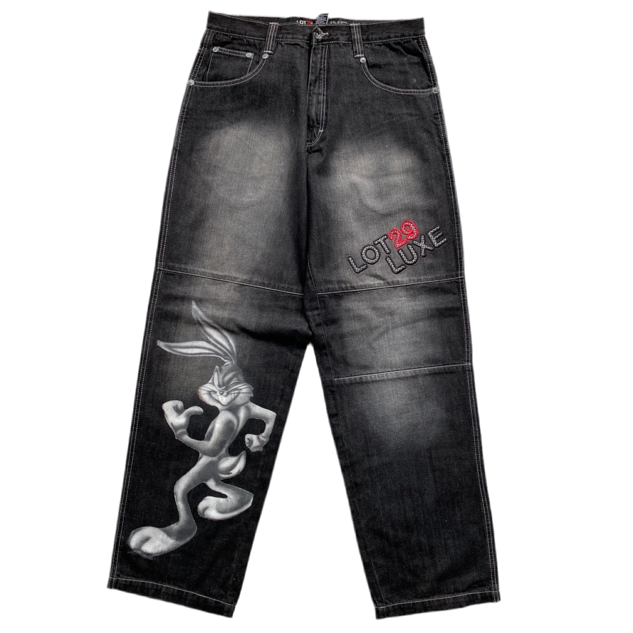 Lot 29 Looney Tunes Vintage Jeans Bugs Bunny (36/34)