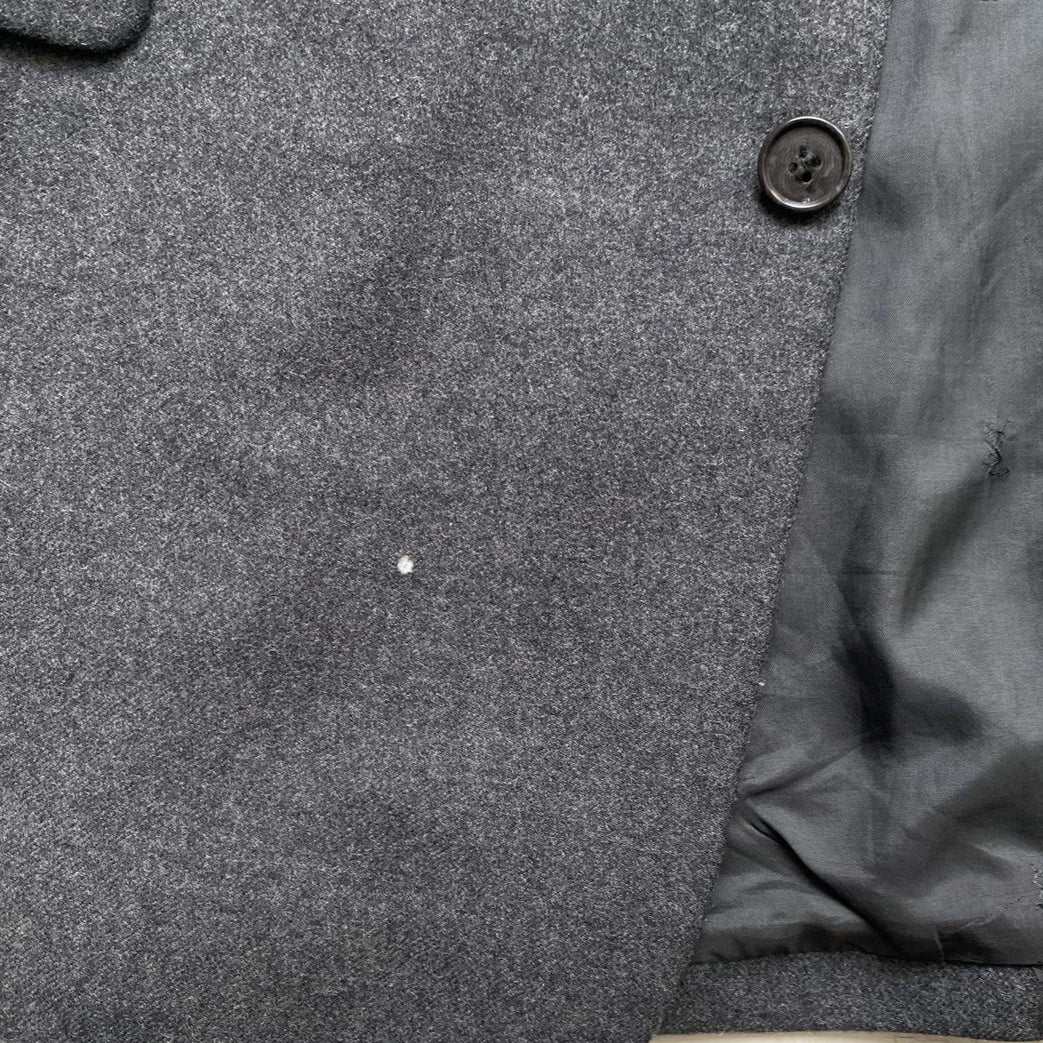 YSL Yves Saint Laurent Vintage Grey Wool Jacket (L)