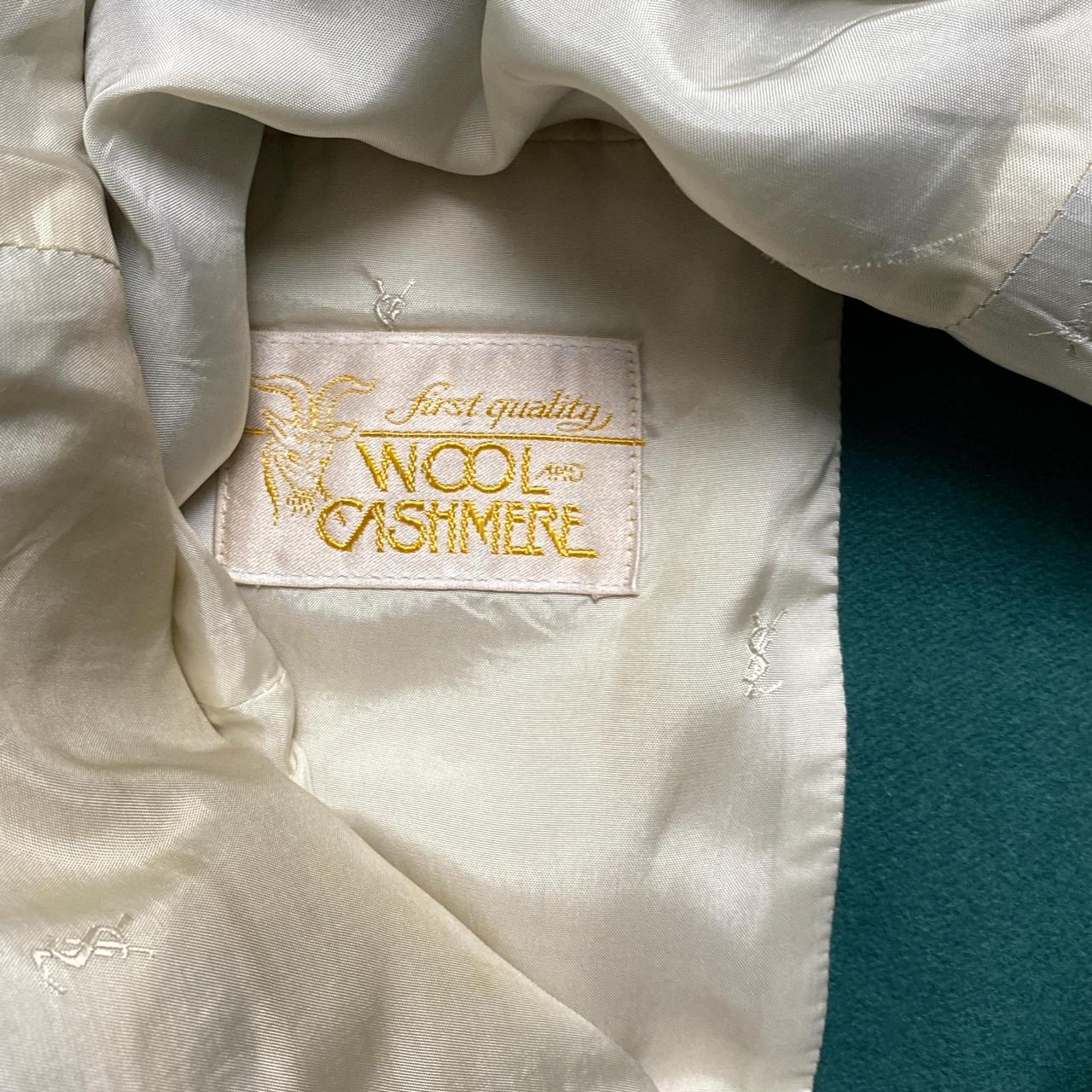 Yves Saint Laurent YSL Vintage 90’s Wool Cashmere Suit Jacket (L)