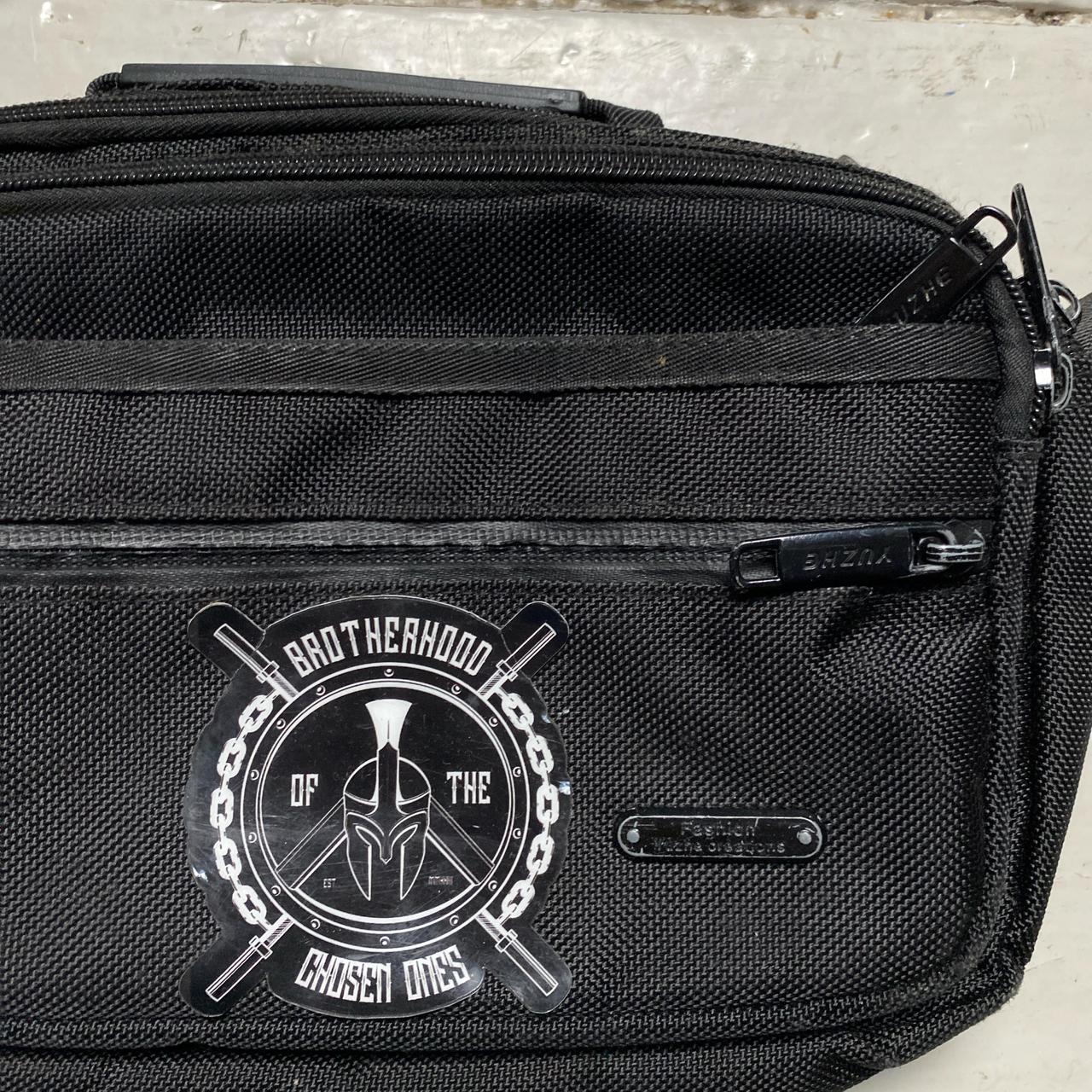 Brotherhood Black and White Messenger Pouch Bag
