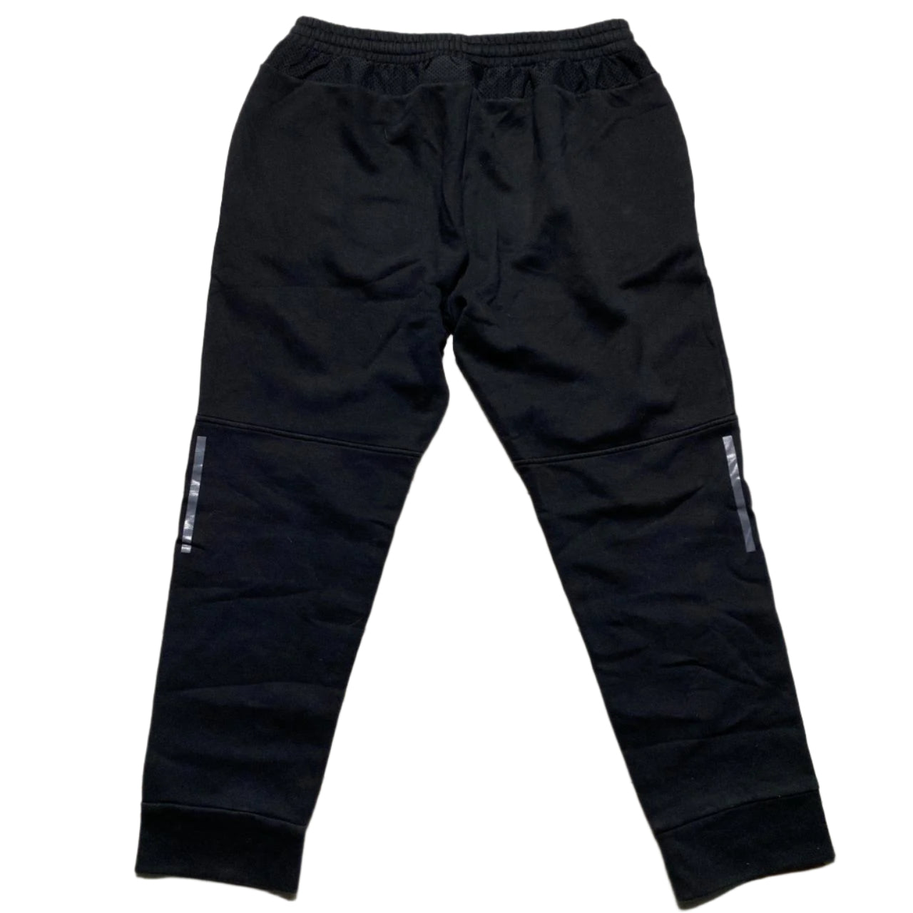 Adidas Black and Grey Baggy Joggers (XL)