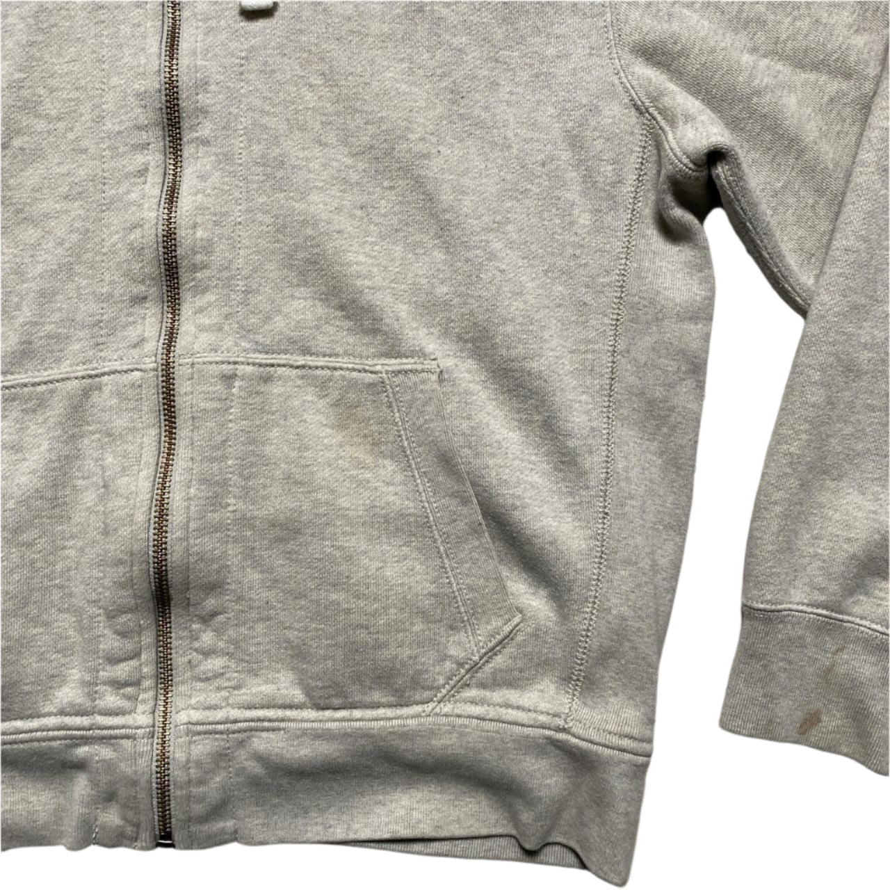 Polo Ralph Lauren Grey and Navy Hoodie (L)
