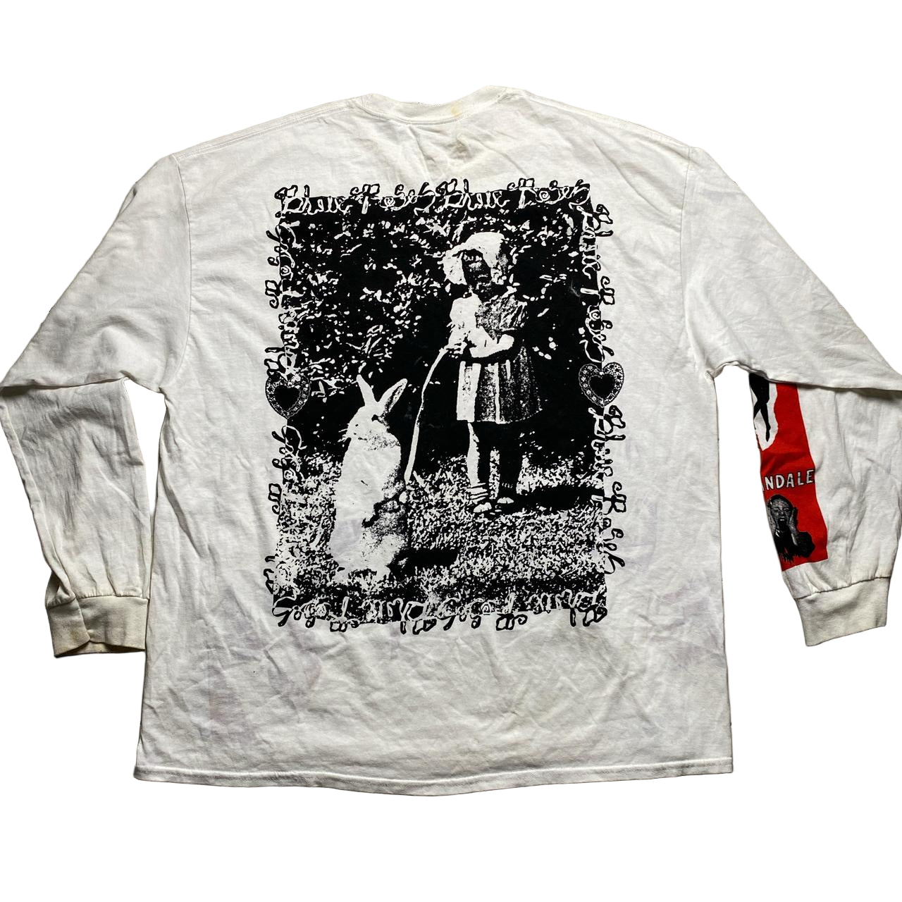 Dripping Peaches Vintage 90’s Long Sleeve T Shirt (XL)