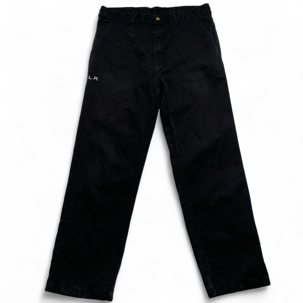 Tesla Dickies Black Cargo Trousers