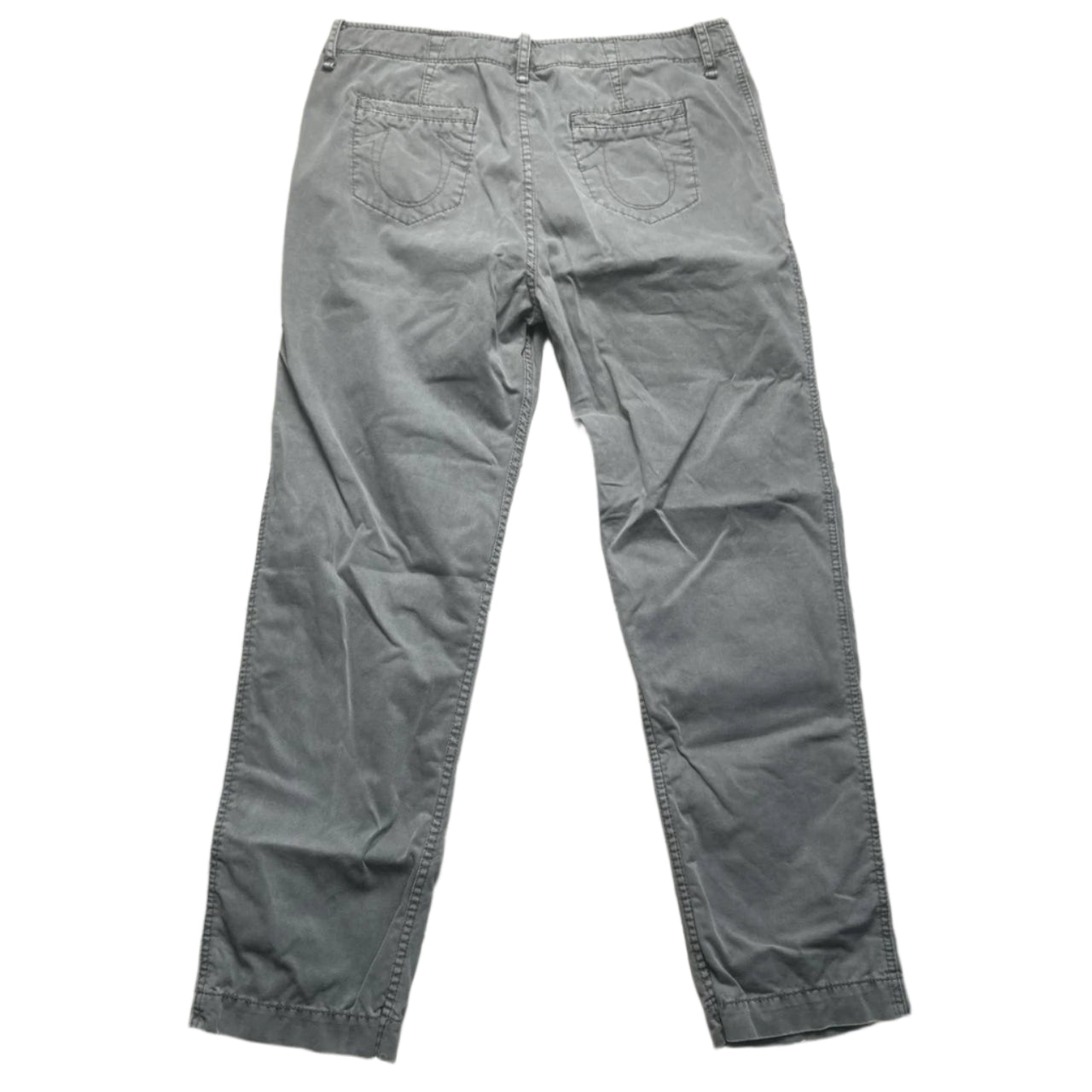 True Religion Grey Cargo Trousers (36W)