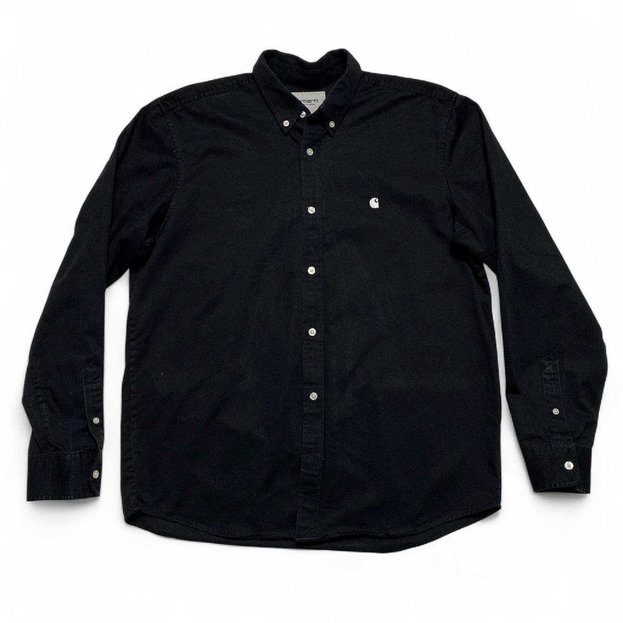 Carhartt WIP Black Long Sleeve Shirt (L)