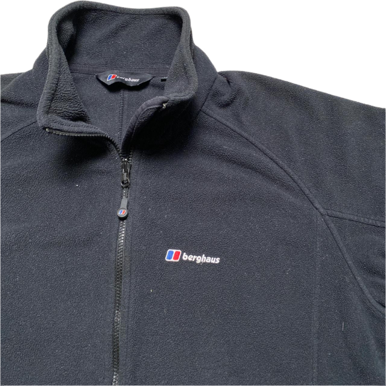 Berghaus Black Fleece Zip Jumper (XL)