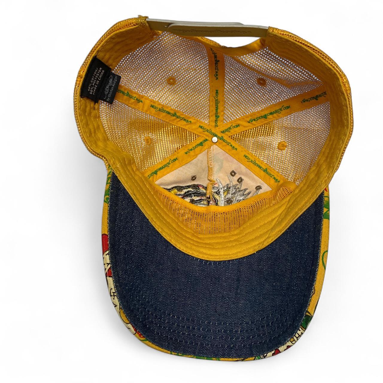 Ed Hardy y2k Trucker Tiger Embroidery Cap