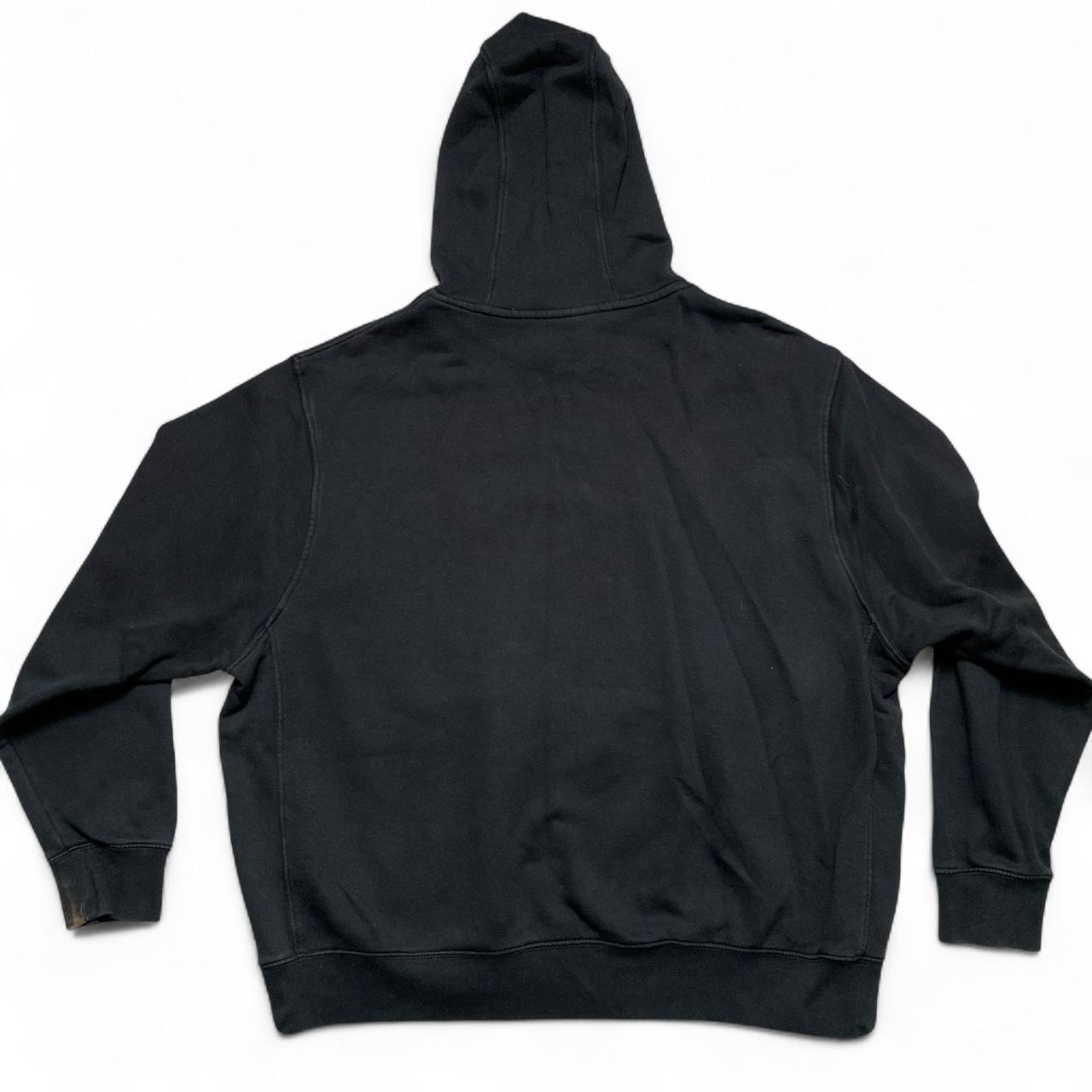 Nike Black and White Hoodie (XL)