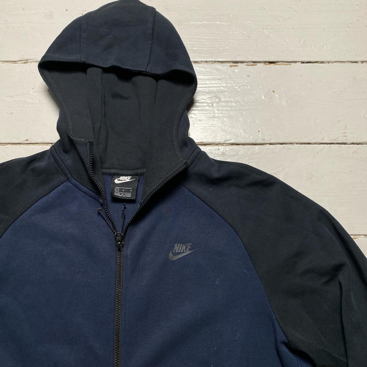 Nike Tech Fleece Two Tone Navy and Black Hoodie