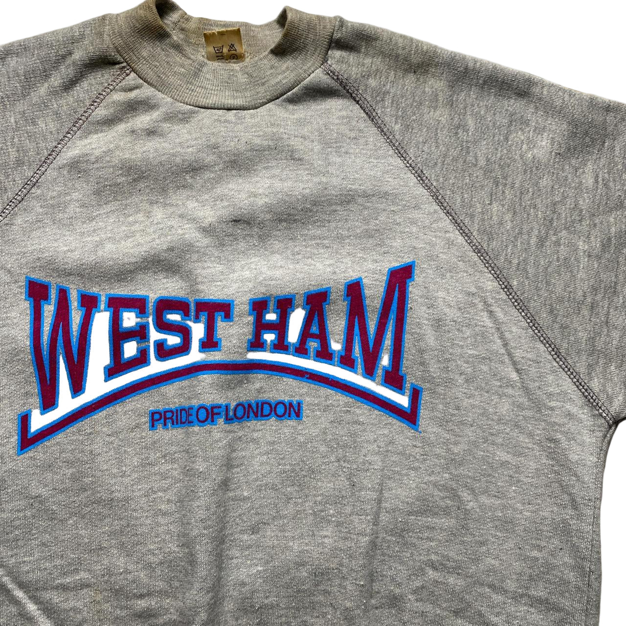 West Ham Vintage Pride of London Grey Clarinet and Blue Grey Jumper (L)